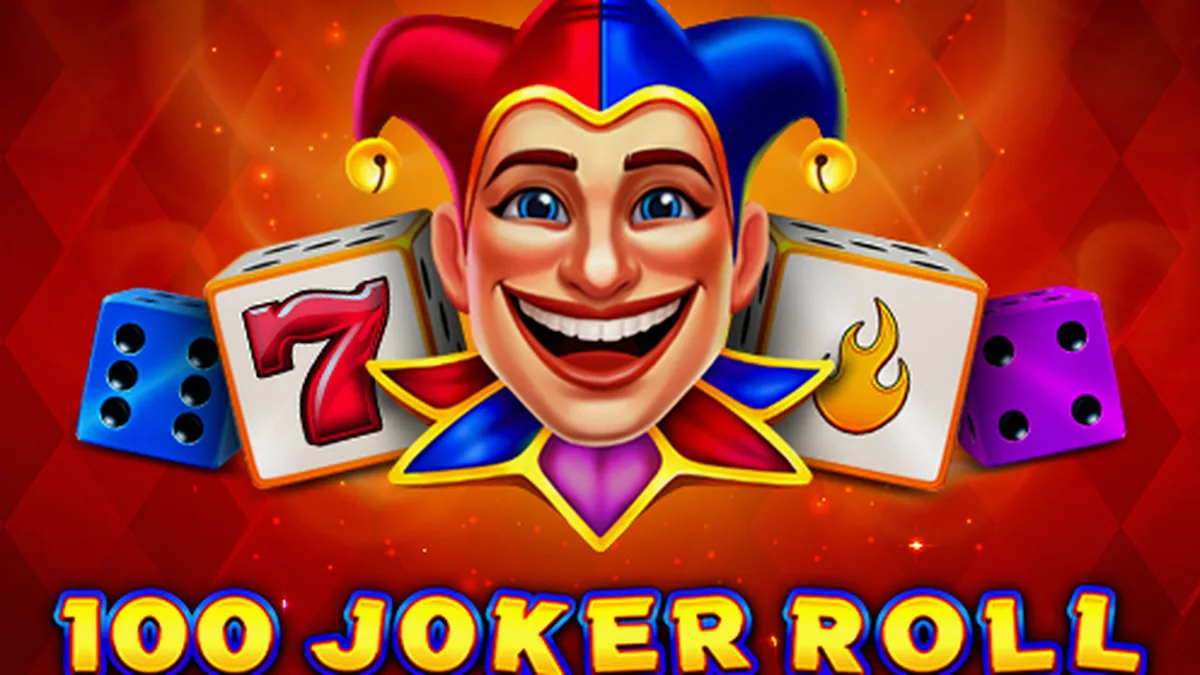 Tampilan visual slot 100 Joker Roll dengan simbol buah klasik