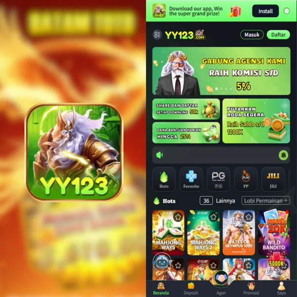 YY123 Login Resmi APK 2026